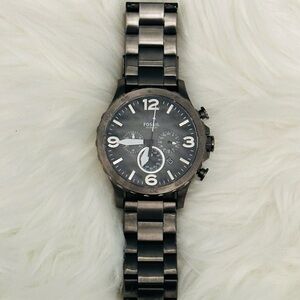 Fossil Dark Gray Chronograph Watch